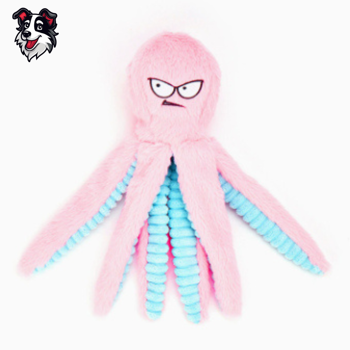 Juguete Resistente "Octopus Size" para Perros | Antiestrés con Sonido Crujiente