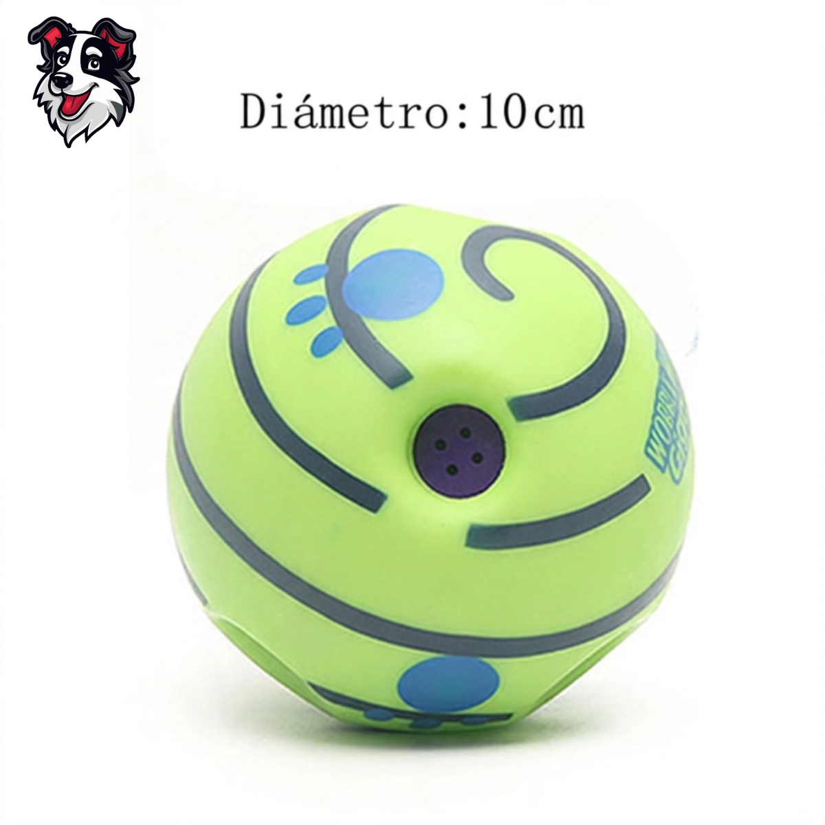 Pelota de Entrenamiento Premium Max's Playground | 10cm – Salud Dental y Estimulación Mental