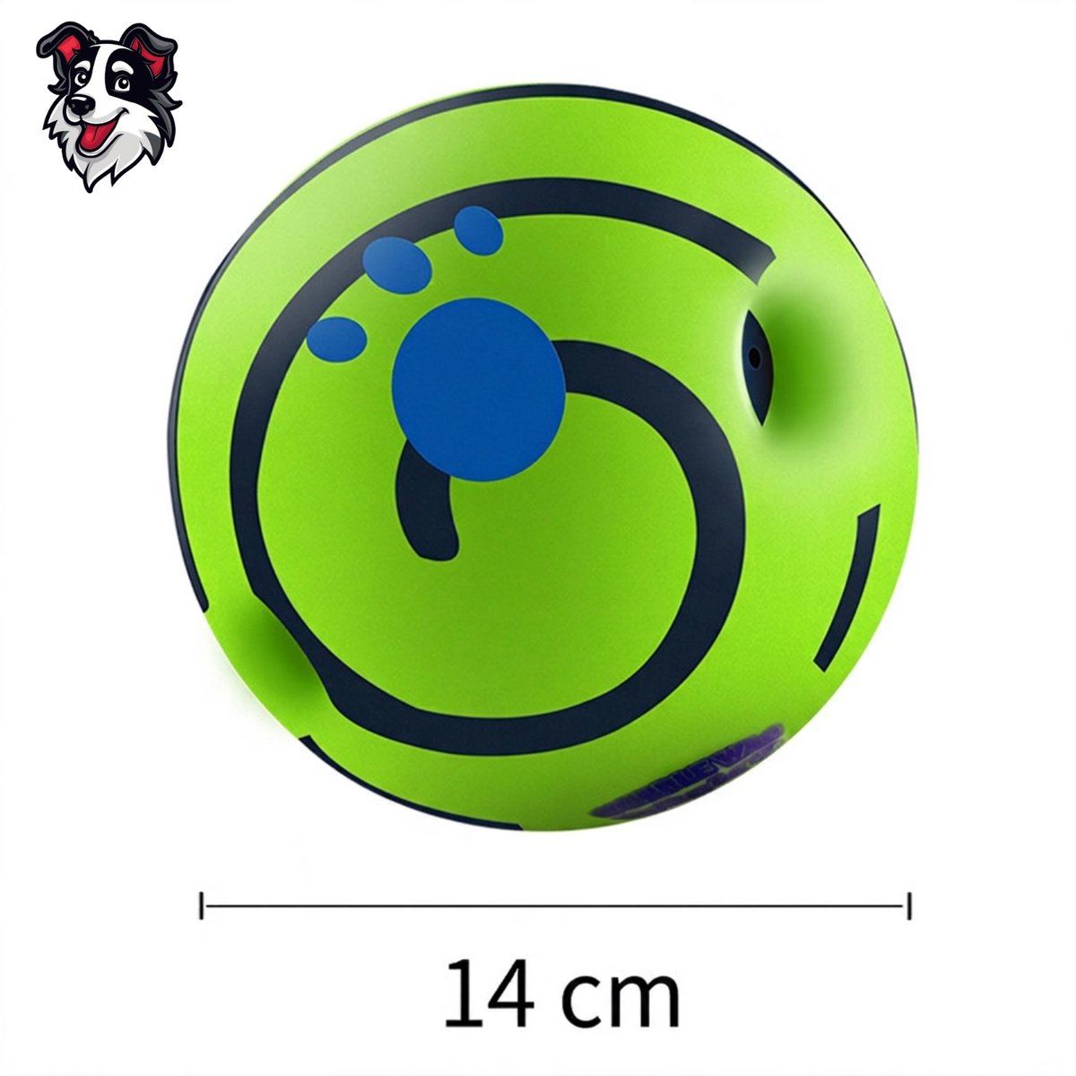 Pelota de Entrenamiento Premium Max's Playground | 10cm – Salud Dental y Estimulación Mental