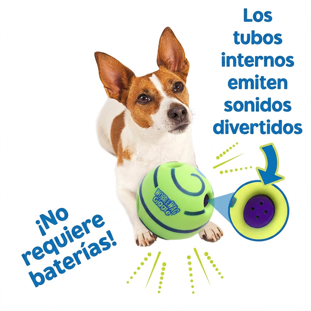 Pelota de Entrenamiento Premium Max's Playground | 10cm – Salud Dental y Estimulación Mental