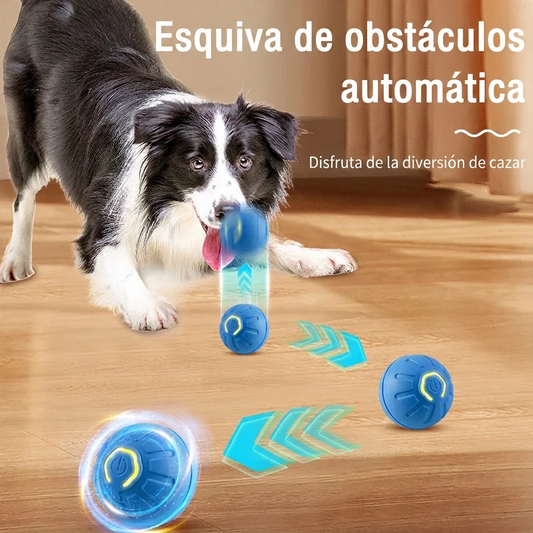 Pelota Interactiva Inteligente Auto-Rodante para Perros