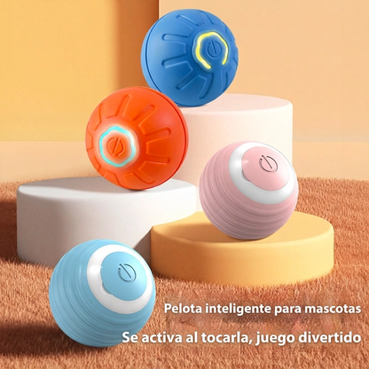 Pelota Interactiva Inteligente Auto-Rodante para Perros
