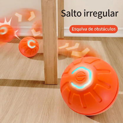 Pelota Interactiva Inteligente Auto-Rodante para Perros